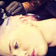 Illustration for article titled Kelly Osbourne Got A Tattoo On the Side of Her Head